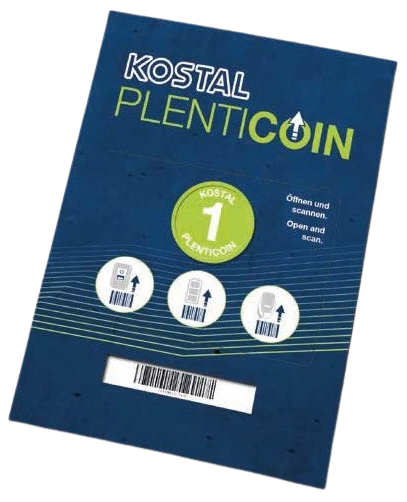 Kostal PLENTICOIN Karte
